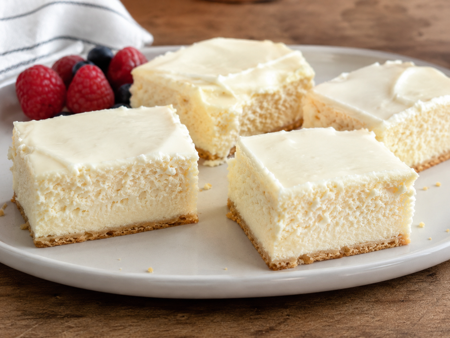 Classic Israeli Cheesecake Squares