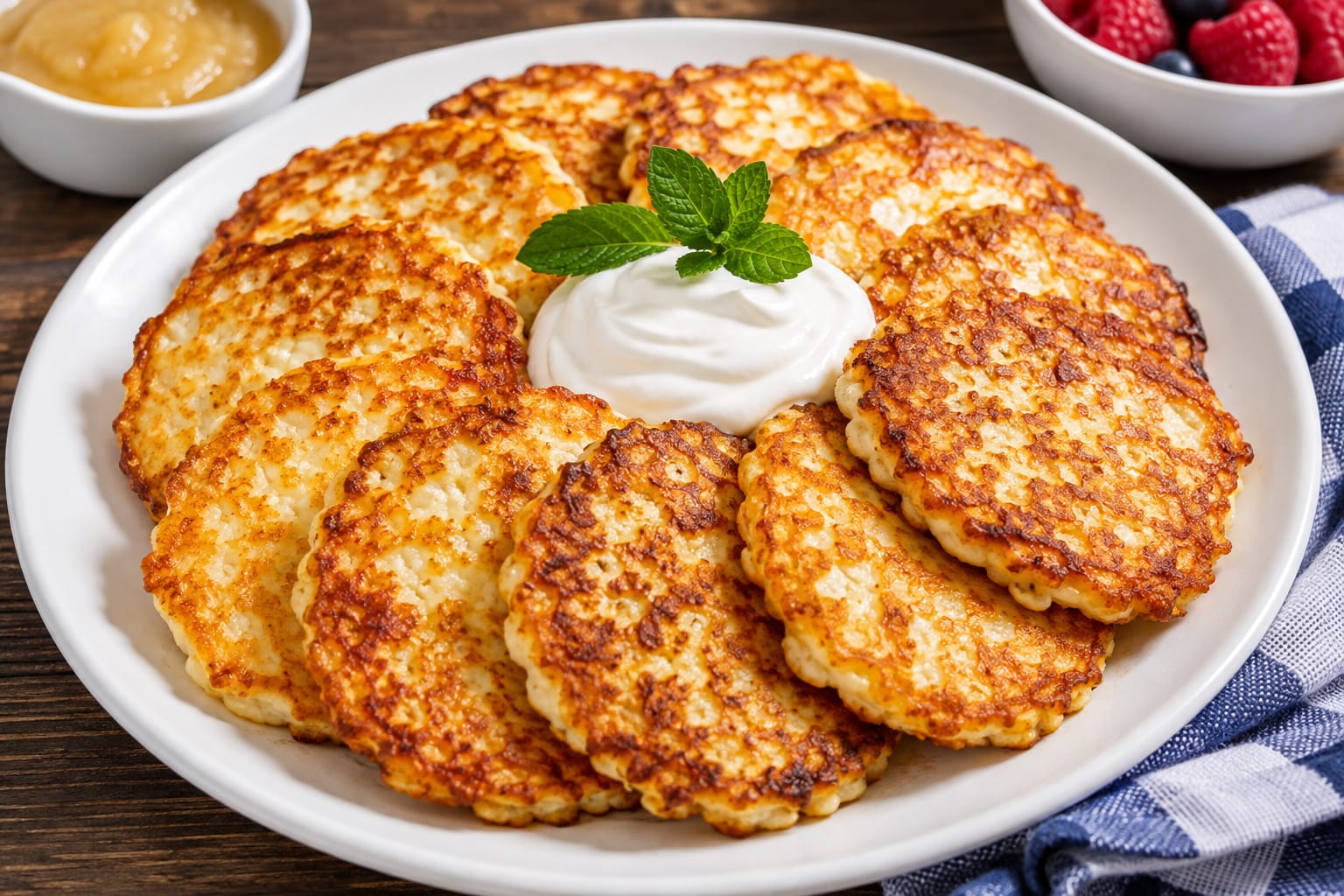 Cheese Latkes