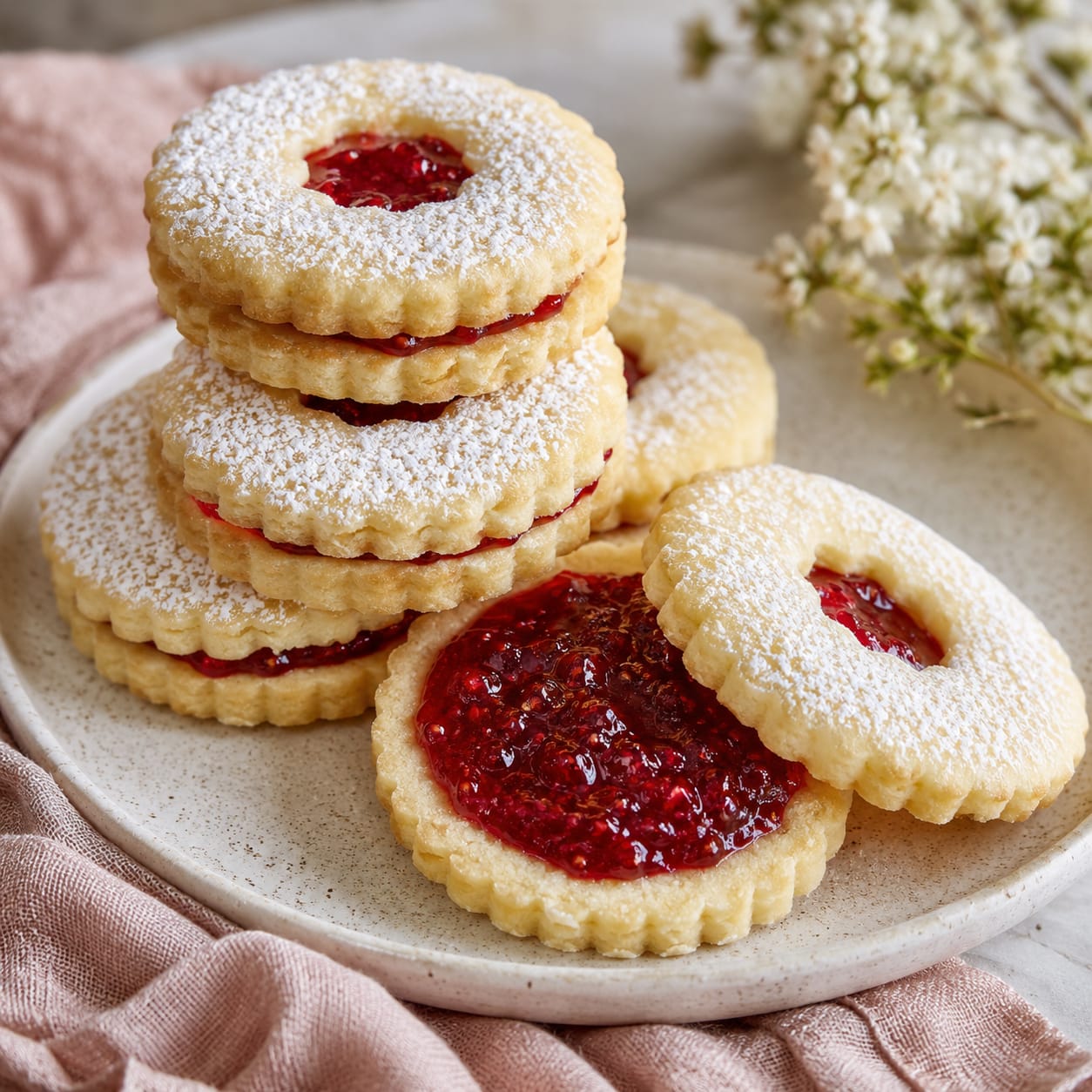 Old-Fashioned Jam Sandwich Cookies