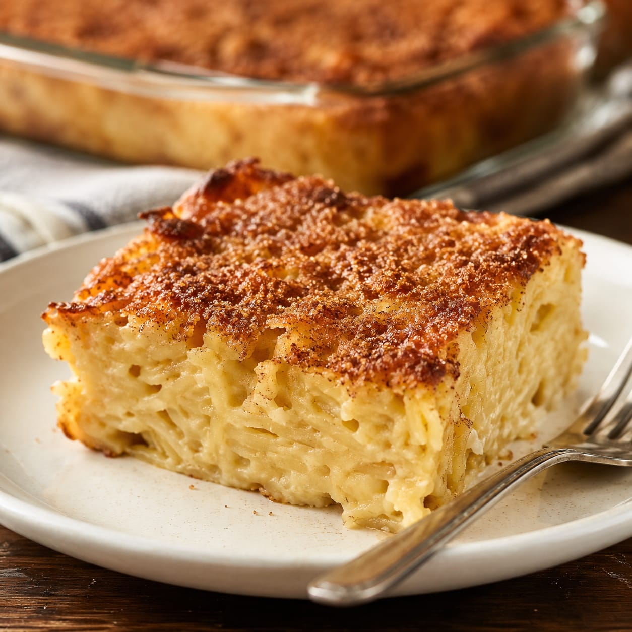 Sweet Cinnamon Noodle Kugel