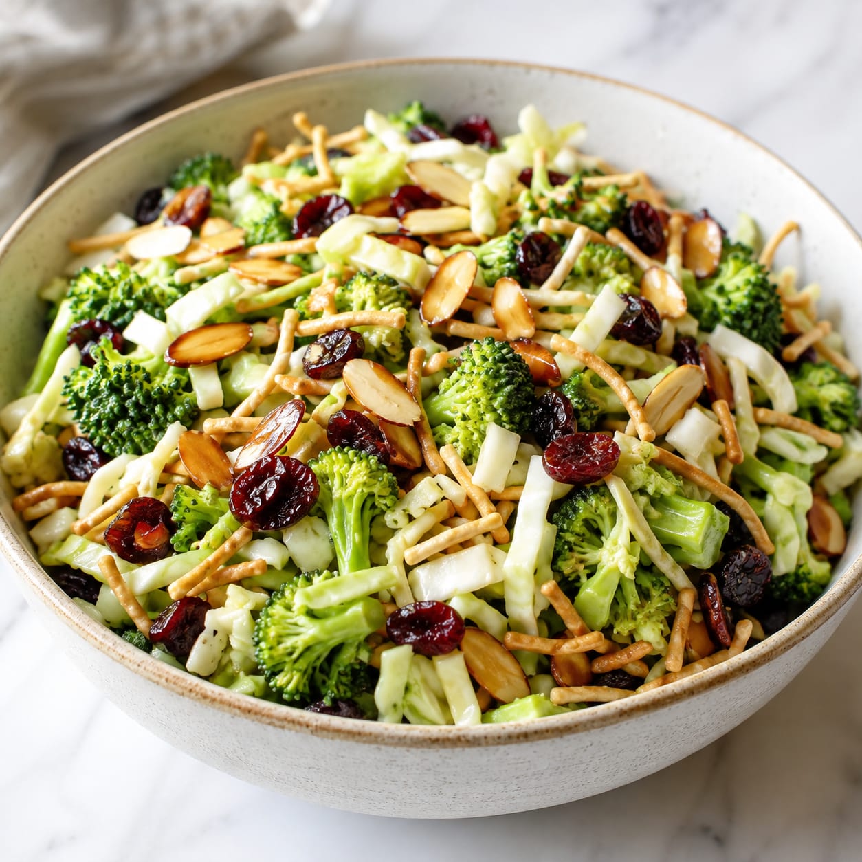 Broccoli Cabbage Crunch Salad