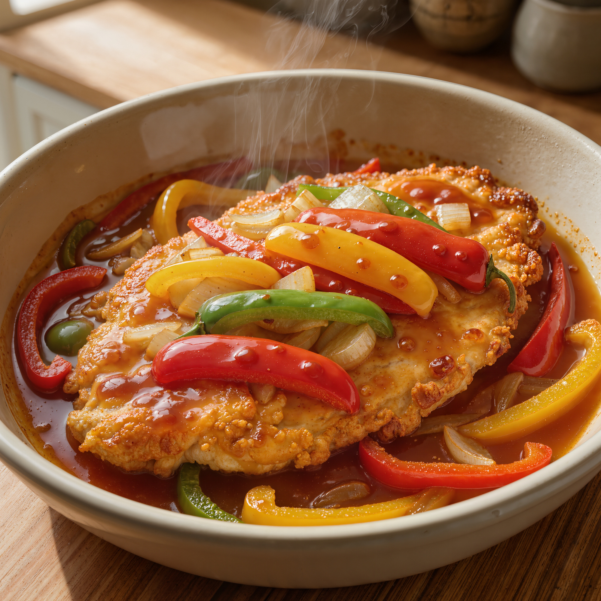 Sweet Pepper Schnitzel