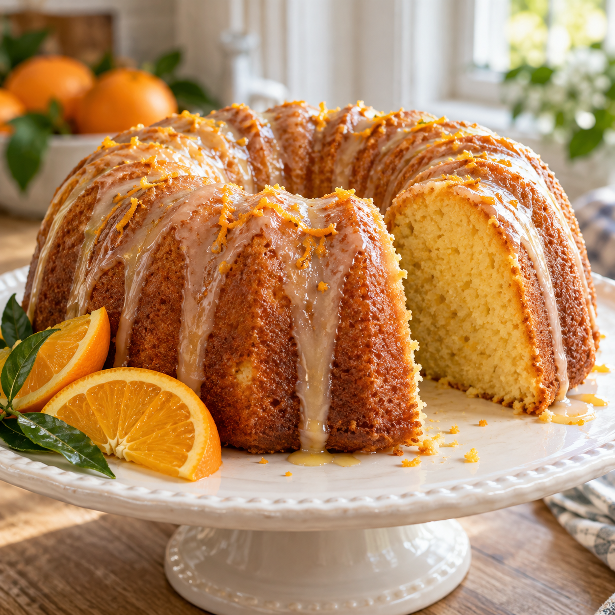 Orange-Amaretto Bundt Cake