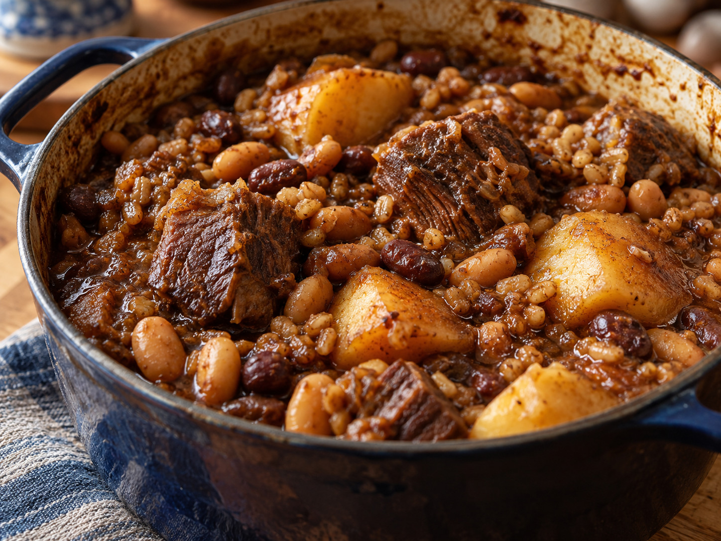 Bubby’s Overnight Cholent